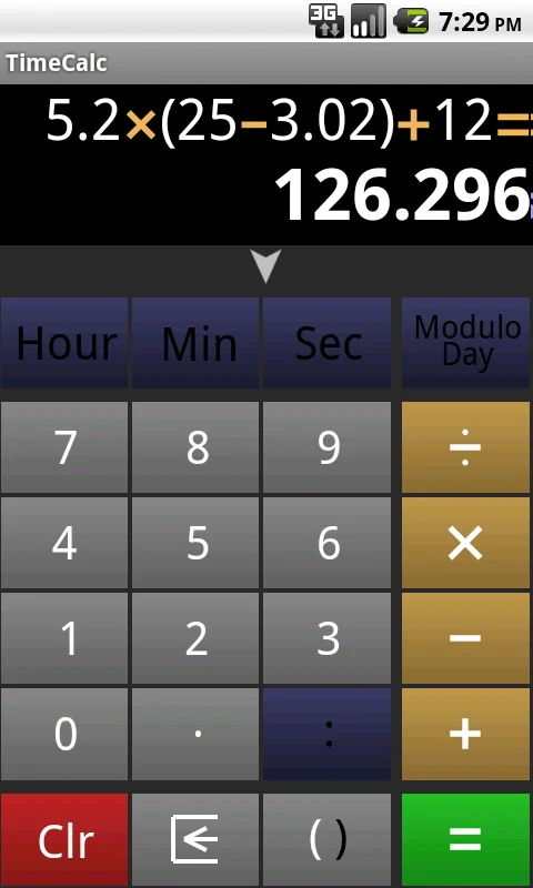 Time Calculator screenshot